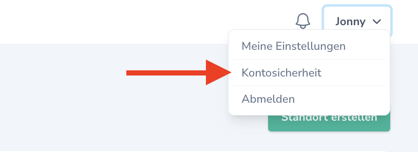 Aufruf Kontosicherheit